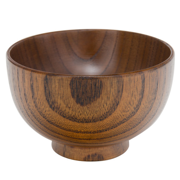 Japan Centre Wooden Miso Soup Bowl Bowls